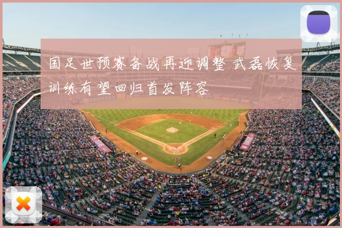 国足世预赛备战再迎调整 武磊恢复训练有望回归首发阵容